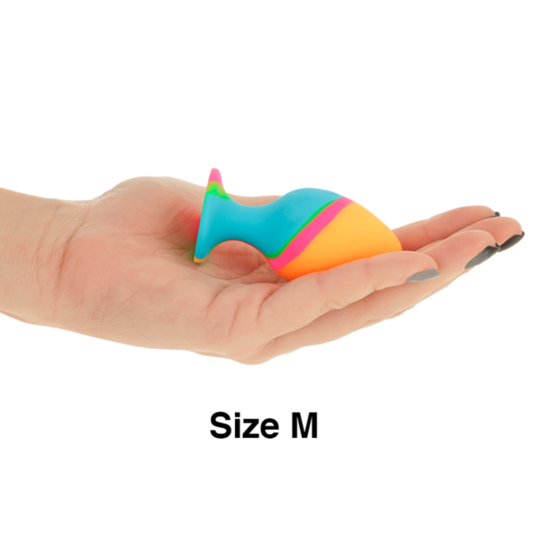 Intense Tie-Dye — Anal Training Kit, Silicone, Multicolour — view 6