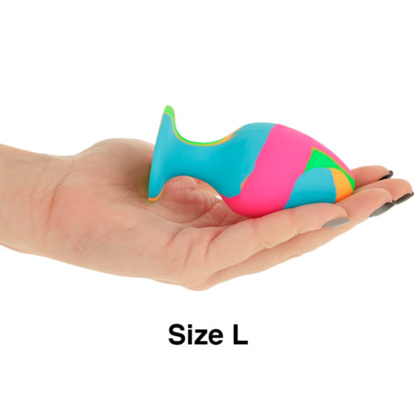 Intense Tie-Dye — Anal Training Kit, Silicone, Multicolour — view 2
