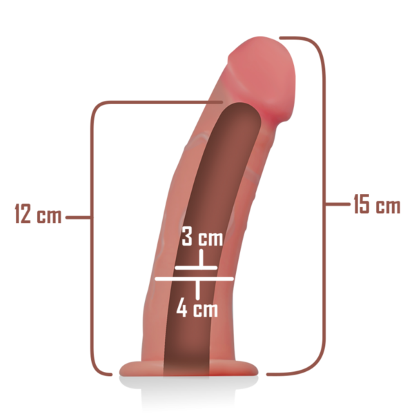 Intense — Hollow Strap-On, 16 cm — Hollow Strap-Ons — view 5