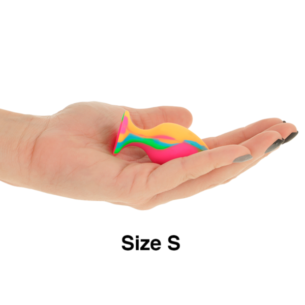 Intense Tie-Dye — Anal Training Kit, Silicone, Multicolour — view 7