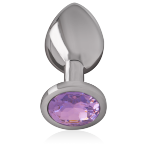 Intense — Jewelled Butt Plug, 8 cm, Violet — Anal — view 4