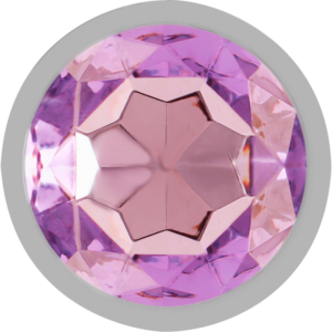 Intense — Jewelled Butt Plug, 9 cm, Violet — Anal — view 4