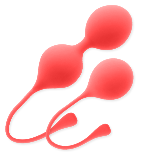 Intense Kendall Pack — Kegel Balls, Silicone, Red — Ben Wa Balls