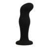 Black & Silver Sean — Butt Plug, Silicone, Black — Anal