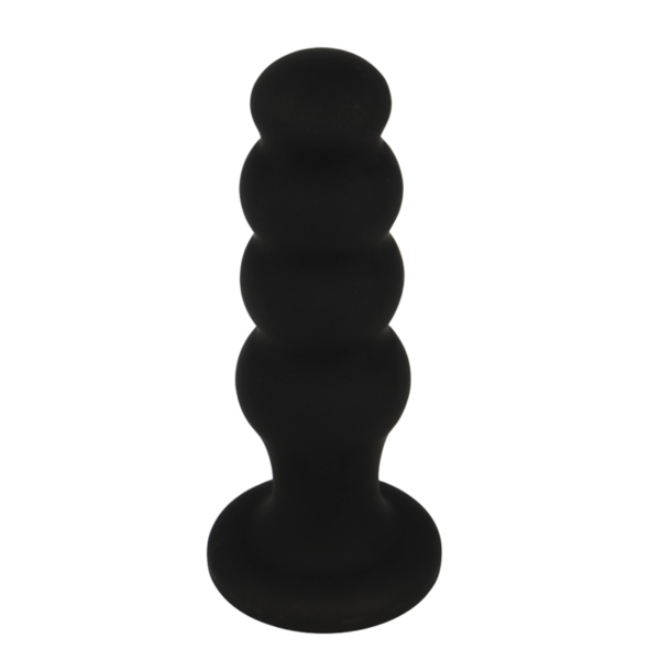 Black & Silver Scott — Butt Plug, 12.5 cm, Black — Anal — view 2