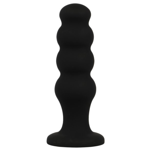 Black & Silver Scott — Butt Plug, 12.5 cm, Black — Anal