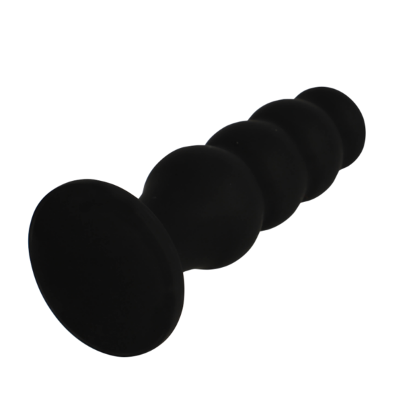 Black & Silver Scott — Butt Plug, 12.5 cm, Black — Anal — view 3