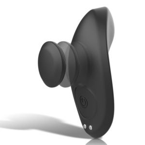 Black & Silver Preston — Panty Vibrator, Remote Control — Clitoral Stimulators — view 2