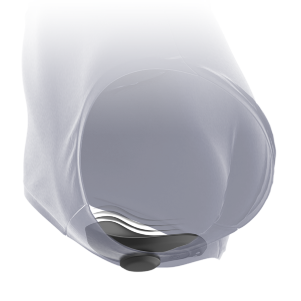 Black & Silver Preston — Panty Vibrator, Remote Control — Clitoral Stimulators — view 5