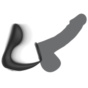 Black & Silver — Prostate Vibrator, Remote Control — Anal — view 3