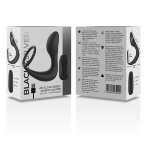 Black & Silver — Prostate Vibrator, Remote Control — Anal — view 4