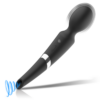 Black & Silver Beck — Wand Massager, Rechargeable — Air Pulse Vibrators
