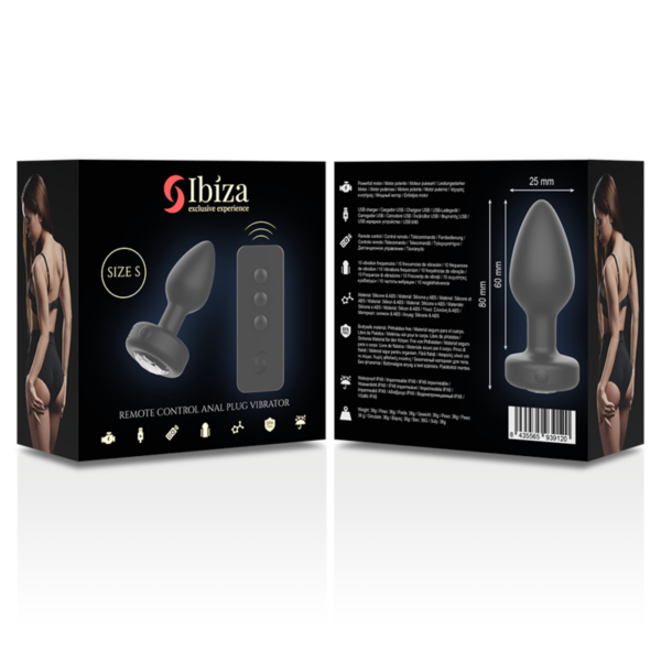 Ibiza — Vibrating Butt Plug, Remote Control, S — Anal — view 3