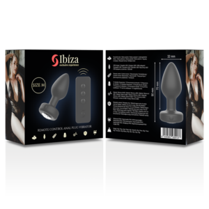 Ibiza — Vibrating Butt Plug, Remote Control, M — Anal — view 2