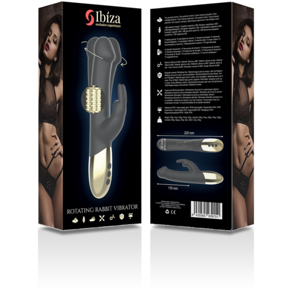 Ibiza Rotating — Rabbit Vibrator, Rechargeable — Clitoral Stimulators — view 10