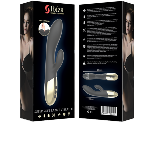 Ibiza Super Soft — Rabbit Vibrator, Rechargeable — G-Spot Vibrators — view 9