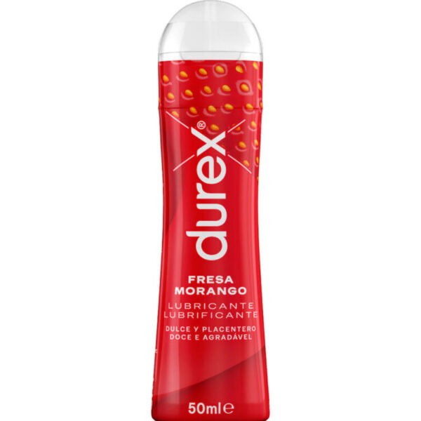 Durex Play Strawberry — Flavoured Lubricant, 50 ml — Flavored Lubricants