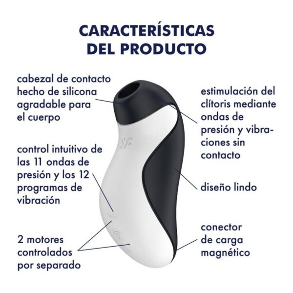 Satisfyer Orca — Air Pulse Stimulator, Waterproof — Air Pulse Vibrators — view 5