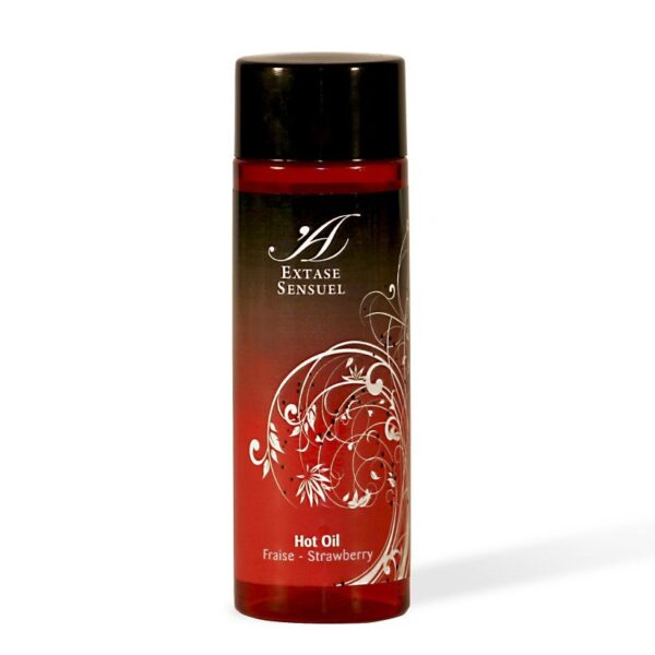 Extase Sensual Strawberry — Warming Massage Oil, 100 ml — Body Massage Oils — view 2