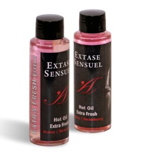 Extase Sensual Strawberry — Massage Oil, 100 ml, Extra Fresh — Body Massage Oils — view 2