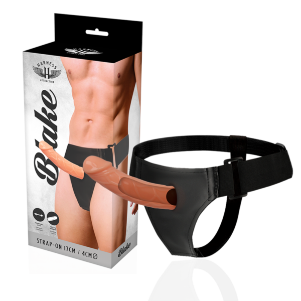 Harness Attraction Blake — Hollow Strap-On, 15.5 cm — Hollow Strap-Ons — view 6