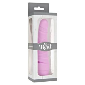 Get Real Mini Classic Slim — Realistic Vibrator, Silicone, Pink — Classic Vibrators — view 3
