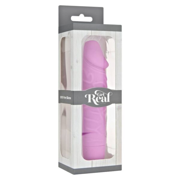 Get Real Mini Classic — Realistic Vibrator, Pink — Classic Vibrators — view 2