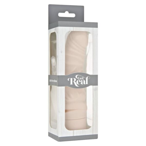Get Real Mini Classic — G-Spot Vibrator, Silicone, Skin — Classic Vibrators — view 3