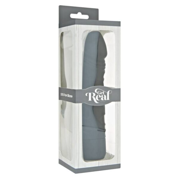 Get Real Classic Original — Realistic Vibrator, 20.1 cm, Black — Classic Vibrators — view 3
