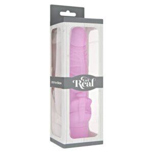Get Real Classic Stim — Realistic Vibrator, Silicone, Pink — Rabbit Vibrators — view 3