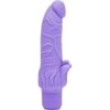 Get Real Classic Stim — Realistic Vibrator, Silicone, Purple — Rabbit Vibrators