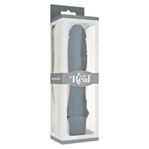 Get Real Classic Large — Realistic Vibrator, 24.9 cm, Black — Classic Vibrators — view 3