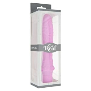 Get Real Classic Large — Realistic Vibrator, 24.9 cm, Pink — Classic Vibrators — view 3