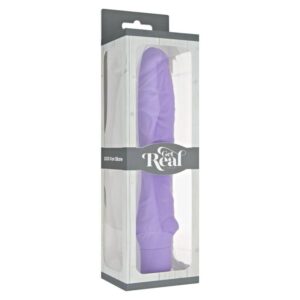 Get Real Classic Large — Realistic Vibrator, 24.9 cm, Purple — Classic Vibrators — view 3