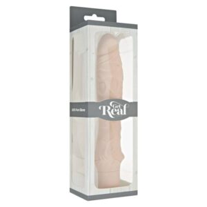 Get Real Classic Large — Realistic Vibrator, 24.9 cm, Natural — Classic Vibrators — view 3