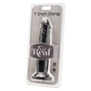Get Real Dong — Realistic Dildo, 18 cm, Black — Dildos — view 2