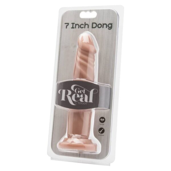 Get Real Dong — Realistic Dildo, 18 cm, Skin — Dildos — view 2