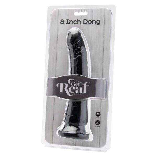 Get Real Dong — Realistic Dildo, 20.5 cm, Black — Dildos — view 2