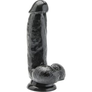 Get Real — Realistic Dildo, 12 cm, Black — Dildos