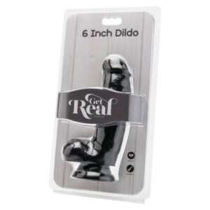 Get Real — Realistic Dildo, 12 cm, Black — Dildos — view 2