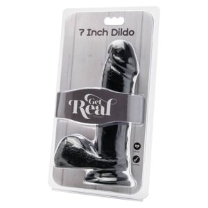 Get Real — Realistic Dildo, 18 cm, Black — Dildos — view 2