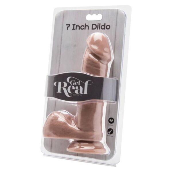 Get Real — Realistic Dildo, 18 cm, Skin — Dildos — view 2