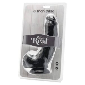 Get Real — Realistic Dildo, 20.5 cm, Black — Dildos — view 2