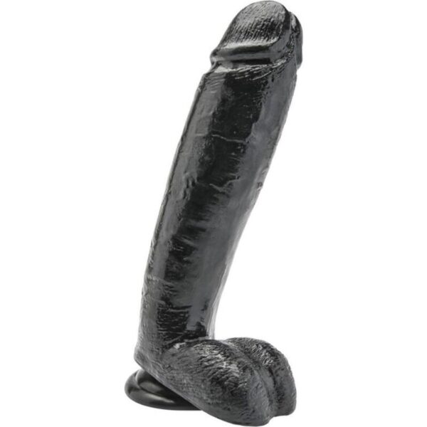 Get Real — Realistic Dildo, 25.5 cm, Black — Dildos