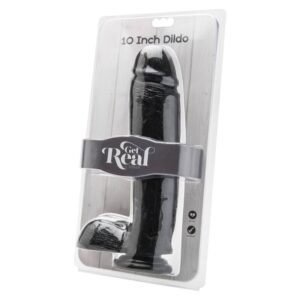 Get Real — Realistic Dildo, 25.5 cm, Black — Dildos — view 2