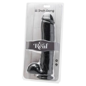Get Real — Realistic Dildo, 28 cm, Black — Dildos — view 2