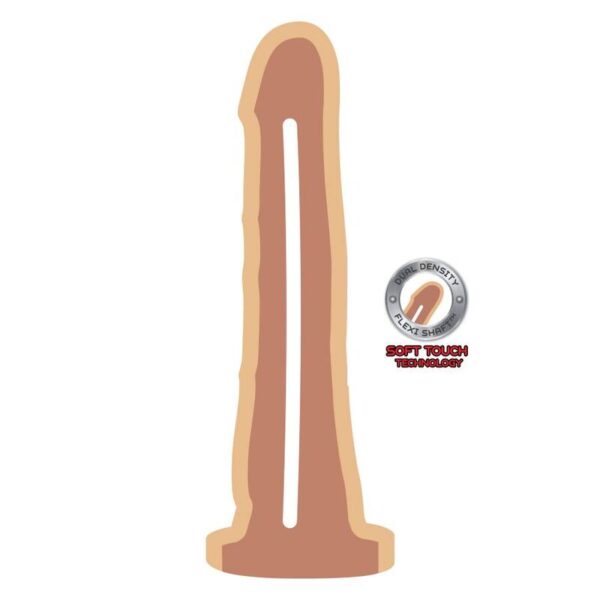 Get Real Dual Density Dong — Realistic Dildo, 19 cm, Skin — Dildos — view 2