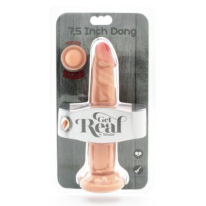 Get Real Dual Density Dong — Realistic Dildo, 19 cm, Skin — Dildos — view 3