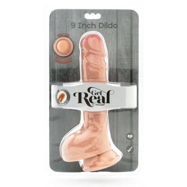 Get Real Dual Density — Realistic Dildo, 25.5 cm, Skin — Dildos — view 3