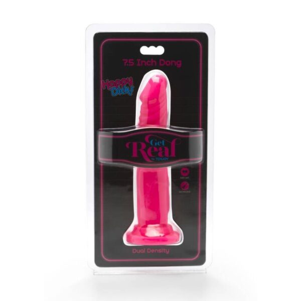Get Real Happy Dicks Dong — Realistic Dildo, 19 cm, Pink — Dildos — view 2